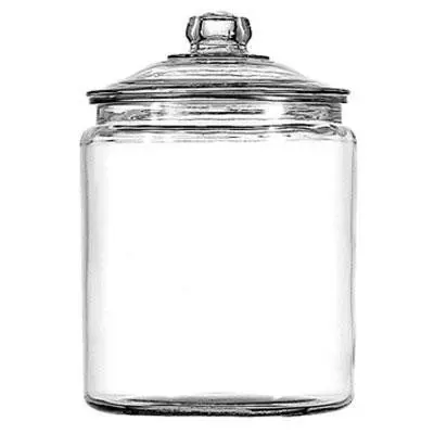1-Gallon Heritage Hill Glass Jar With Lid 1