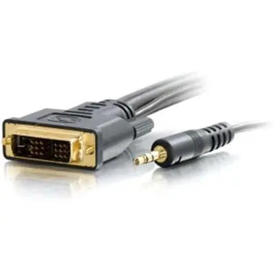 10-Foot Dvi-D + 3.5Mm Audio Cable – Cl2-Rated For In-Wall Use 1