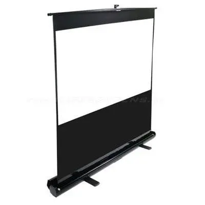 100-Inch 4:3 Floor-Standing Projector Screen With Tripod Base 1