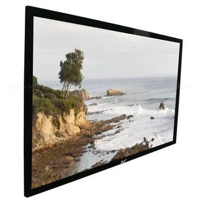 100-Inch Elite Screens Sable 3D-Compatible Manual Screen 1