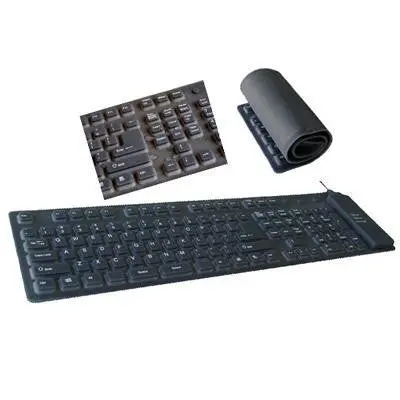 109-Key Flexible Black Keyboard 1