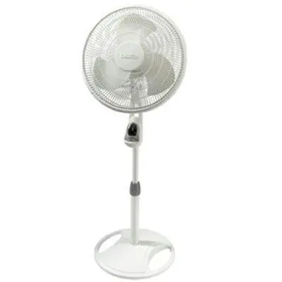 16-Inch White Oscillating Stand Fan – Stylish & Efficient Air Circulation 1