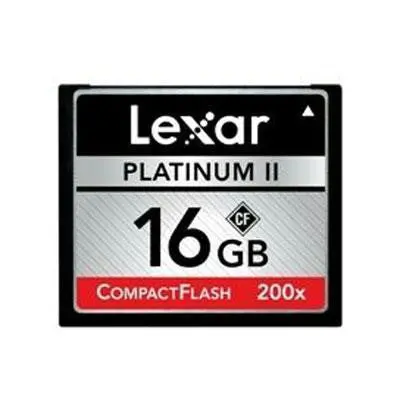 16Gb Platinum Ii Compactflash Storage Card 1