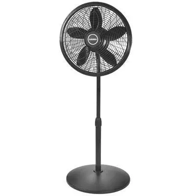 18" Black Pedestal Fan – Sleek Design & Quiet Performance 1