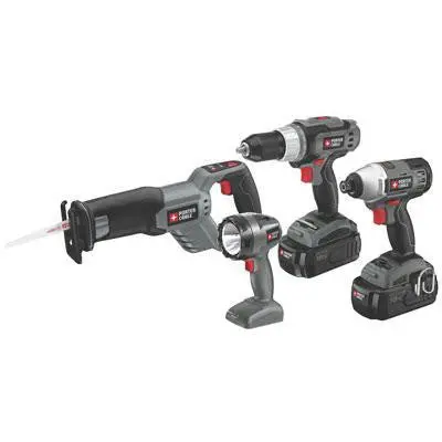 18V Nicd 4-Piece Power Tool Combo Kit 1