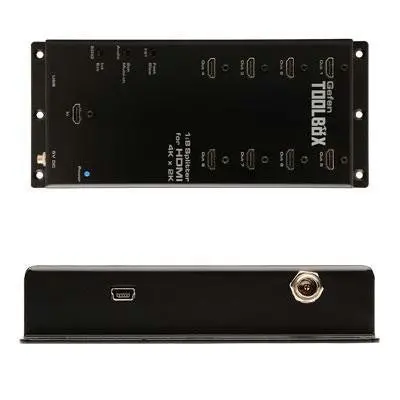 1X8 Hdmi Splitter – Black Housing, Full Hd Support 1