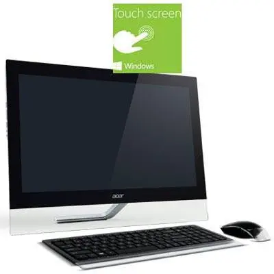23-Inch Aio Desktop: Intel Core I3-3120M, 8Gb Ram, 1Tb Hdd, Win 8 1