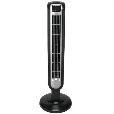 36-Inch Tower Fan With 3-Speed Settings – Matte Black 1