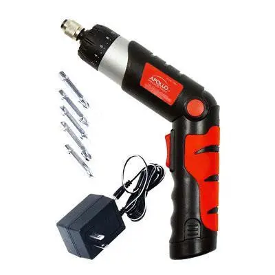 4.8V Cordless Rechargeable Screwdriver With Precision Bit Set 1