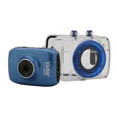 5.1-Megapixel Action Sports Camera With 4X Digital Zoom (Blue) 1