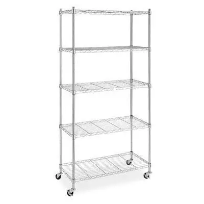 5-Tier Mobile Supreme Utility Cart 1
