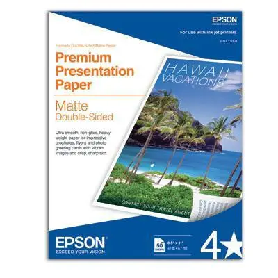 50-Sheet Double-Sided Matte Photo Paper – Premium Inkjet Print Media 1