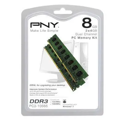 8Gb Ddr3-1333 Kit (2×4Gb), No Heat Spreaders 1