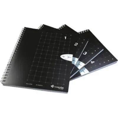 A5 Grid-Patterned Notebooks – 1/4" Spacing, Premium Paper Stock 1