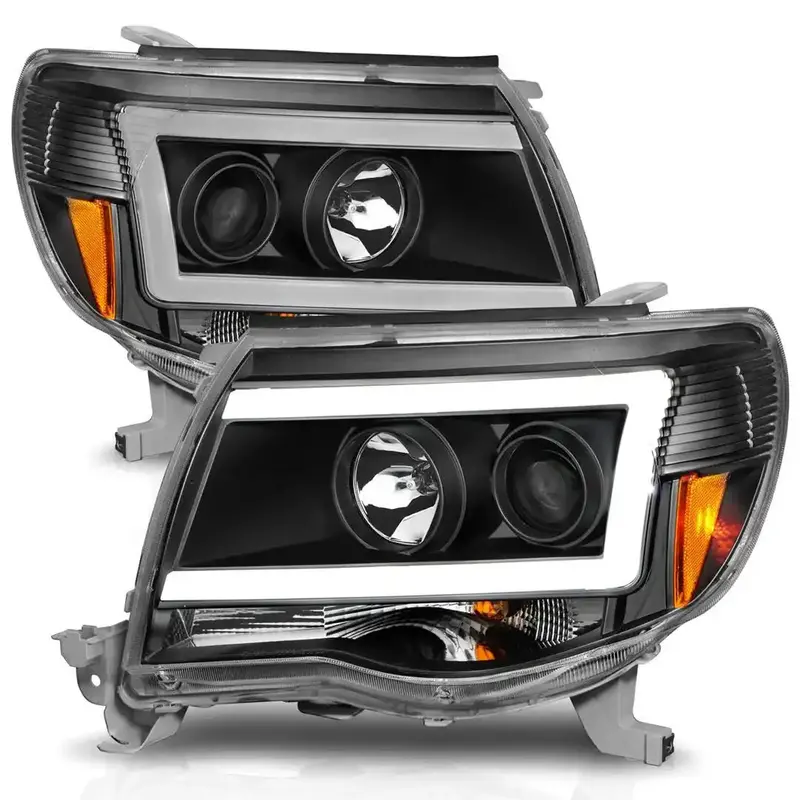 Anzo Usa 111517 Halogen Projector Headlight Assembly – H1 High Beam Bulb Included 1