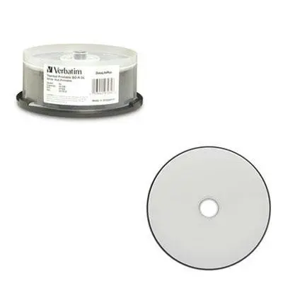 Bd-R Dl 50Gb Blu-Ray Disc – 6X Speed, Thermal-Printable, 25-Pack 1