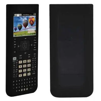 Black Silicone Protective Case For Ti-Nspire Cx Graphing Calculator 1
