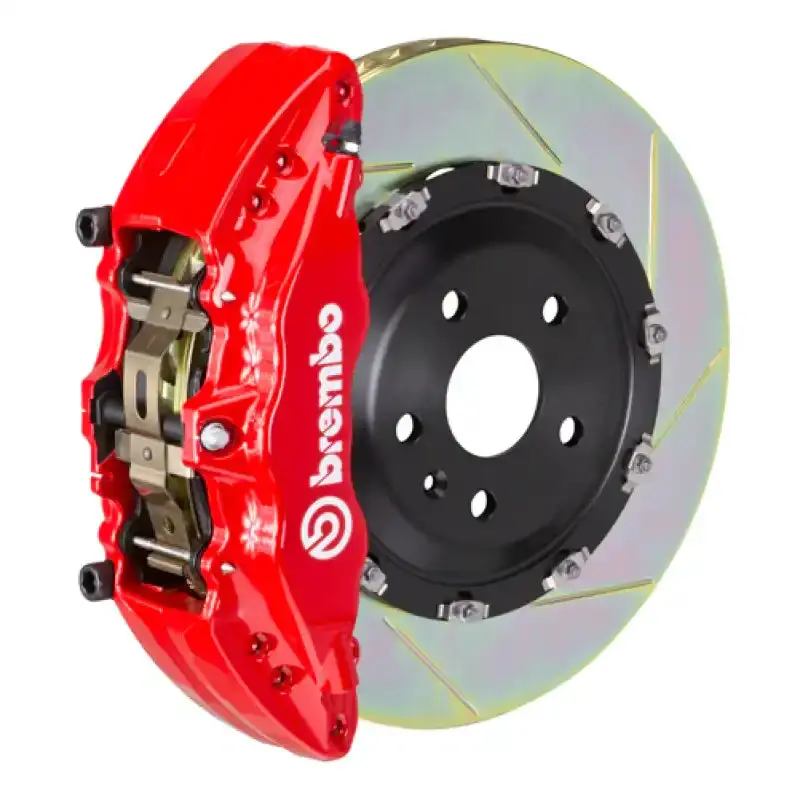 Brembo Gt Big Brake Kit – Front, 6-Piston Calipers, 380X34Mm Two-Piece Slotted Rotors (2014–2018 Gmc Sierra 1500 W/ Aluminum Knuckles) 1