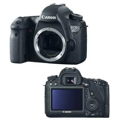 Canon Eos 6D Full-Frame Dslr Body – 20.2 Megapixel Sensor 1
