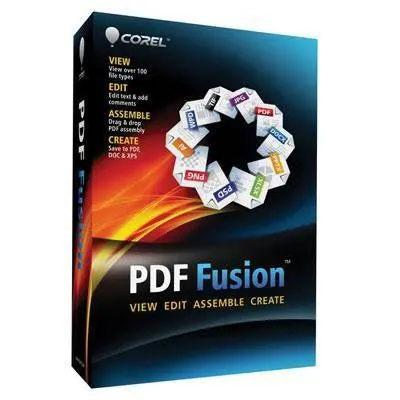 Corel Pdf Fusion 1 Software – Retail Mini-Box Edition 1