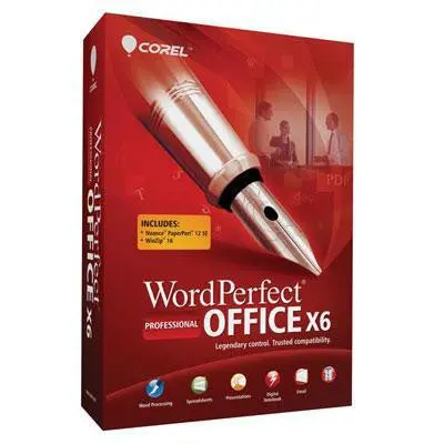 Corel Wordperfect Office X6 Professional Upgrade 1