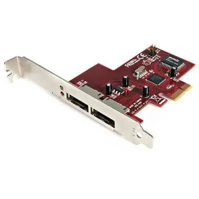 Dual-Port Pcie Esata Raid Adapter With Dual Channels 1