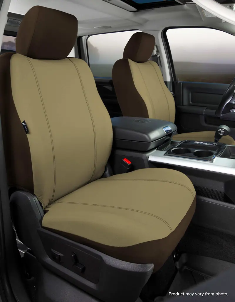 Fia Sp80 Series Taupe Seat Protector – Custom-Fit Poly-Cotton Front Cover (Sp87-12) 1