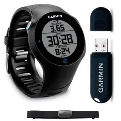 Garmin Forerunner 610 Premium Heart Rate Monitor Bundle 1