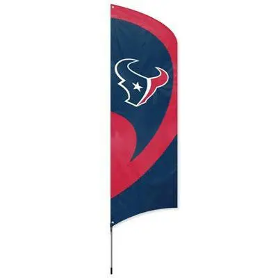 Houston Texans Tall Team Flag With Pole Set 1