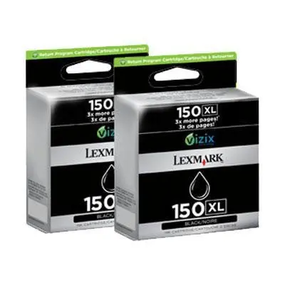 Hp 150Xl Black Ink Twin Pack – High-Yield 1