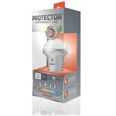 Led Emergency Light Bulb – Rechargeable Backup Illumination 1