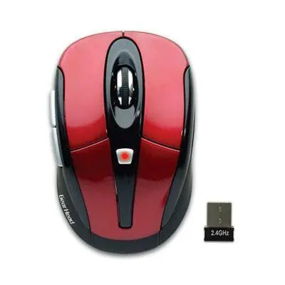 Nano-Size Optical Wireless Mouse – Red 1