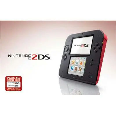 Nintendo 2Ds Handheld Console – Crimson Red 1