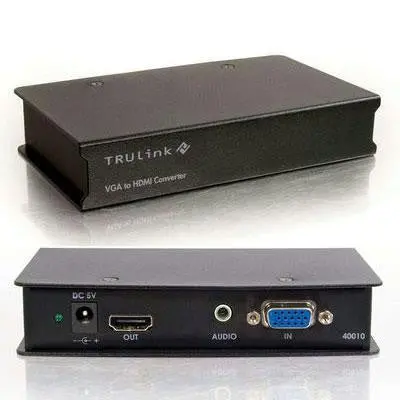 Plug-And-Play Vga-To-Hdmi Converter With Hdcp Support 1