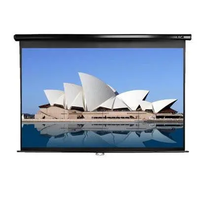 Single-Actuator Manual Drop-Down Screen (1:1 Aspect Ratio) 1