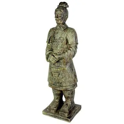 Stonetouch Warrior Sculpture – 37-Inch Handcrafted Stone Figure 1