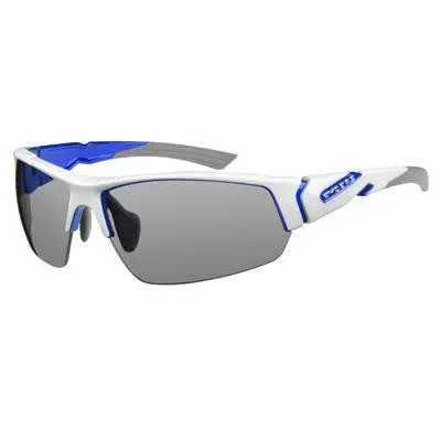 Strider Photo Sunglasses – White Frame, Grey Lens 1