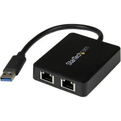 Usb 3.0 2-Port Gigabit Ethernet Nic Adapter 1