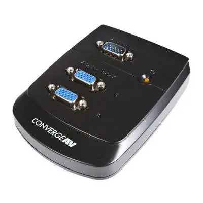 Vga 2-Port Video Splitter – 1-In, 2-Out Signal Distribution 1