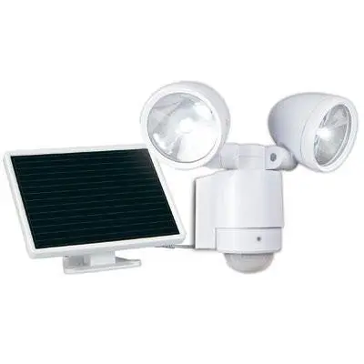 White Dual-Beam Adjustable Spotlight 1