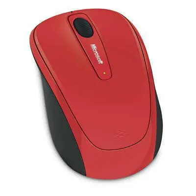 Wireless Mobile Mouse Mse3500 – Flame Red Finish 1