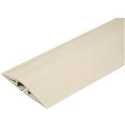 Wm Overfloor Cord Protector – 50-Foot Ivory Cover 1