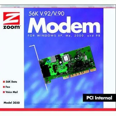 Zoom V.92 Pci Soft Modem For Windows Systems 1