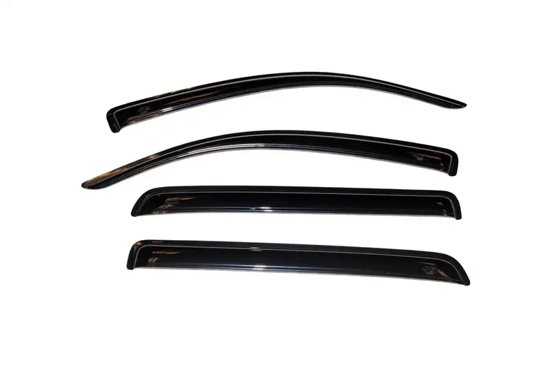 Auto Ventshade Outside-Mount Ventvisor Deflectors – Smoke Finish, 4-Piece Kit (Model 94309) 1