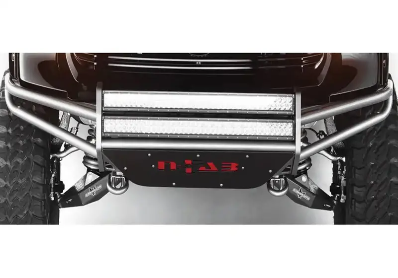 N-Fab C032Lrsp Prerunner Front Bumper – Gloss Black Finish For Enhanced Off-Road Styling 1