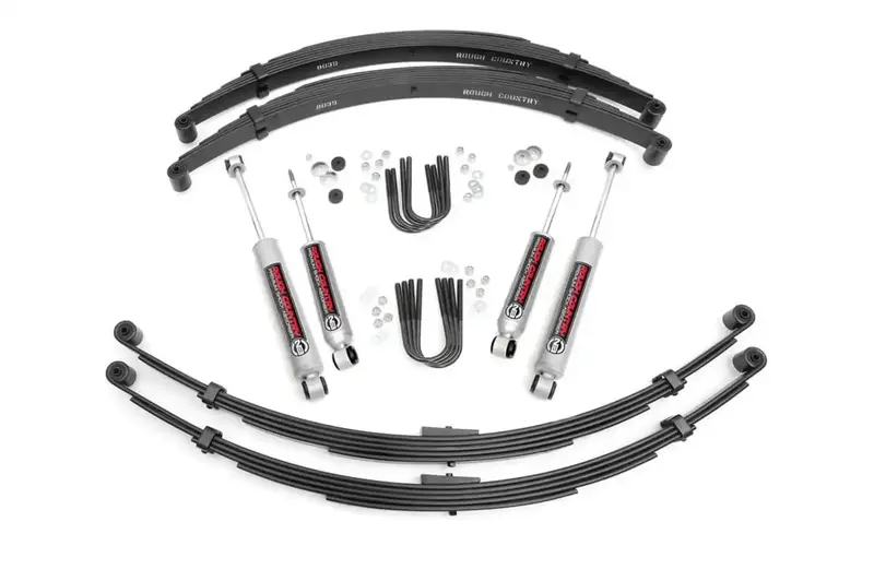 Rough Country 83530 Lift Kit With Performance Shocks For Off-Road Suspension Upgrade 1
