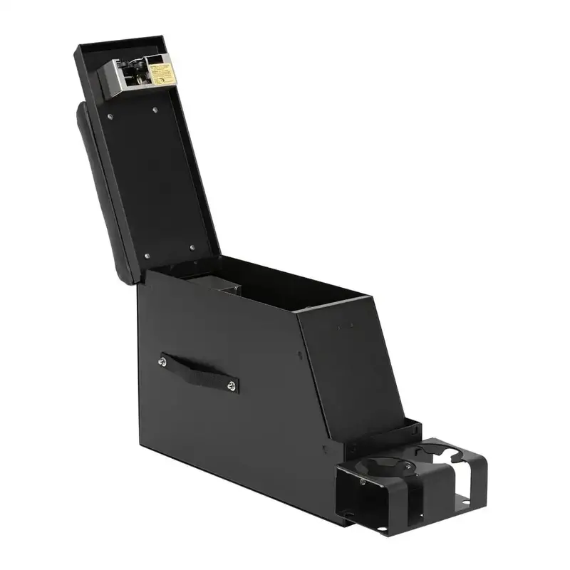 Tuffy Security 02301 Floor-Mount Console – Series Ii, 24" L X 6.5" W X 18.5" H Lockable Storage Unit 1