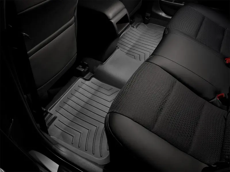 Weathertech 442402 Digitalfit Floorliner – Precision-Cut Rear Floor Mat In Black 1
